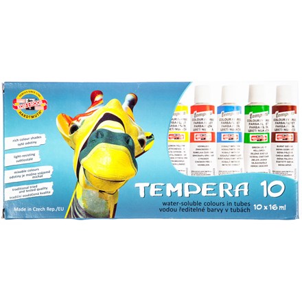 KOH-I-NOOR Tempery 16ml 10barev 1 ks