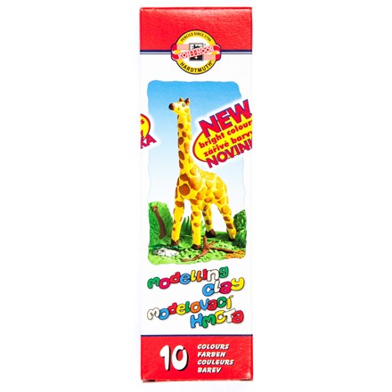 KOH-I-NOOR Plastelína 200 g 10 barev 1 ks