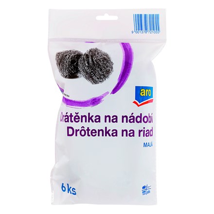 aro Drátěnka na nádobí malá 6 ks