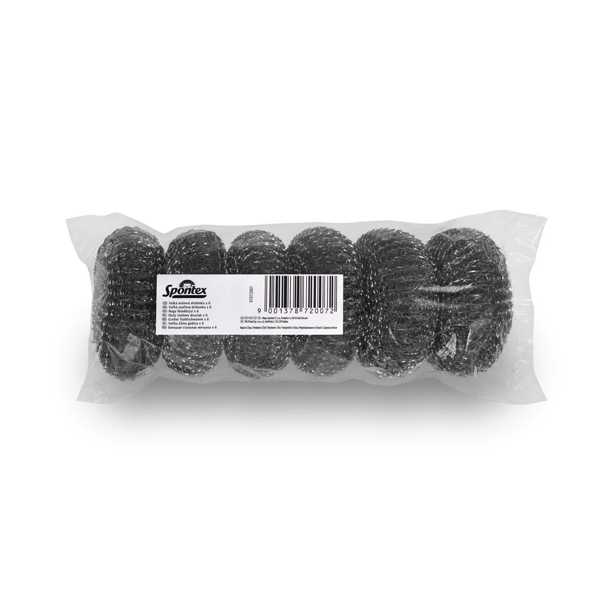 Spontex Drátěnka kovová 6 ks
