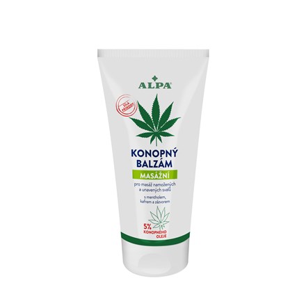 ALPA Masážní balzám konopný 150 ml