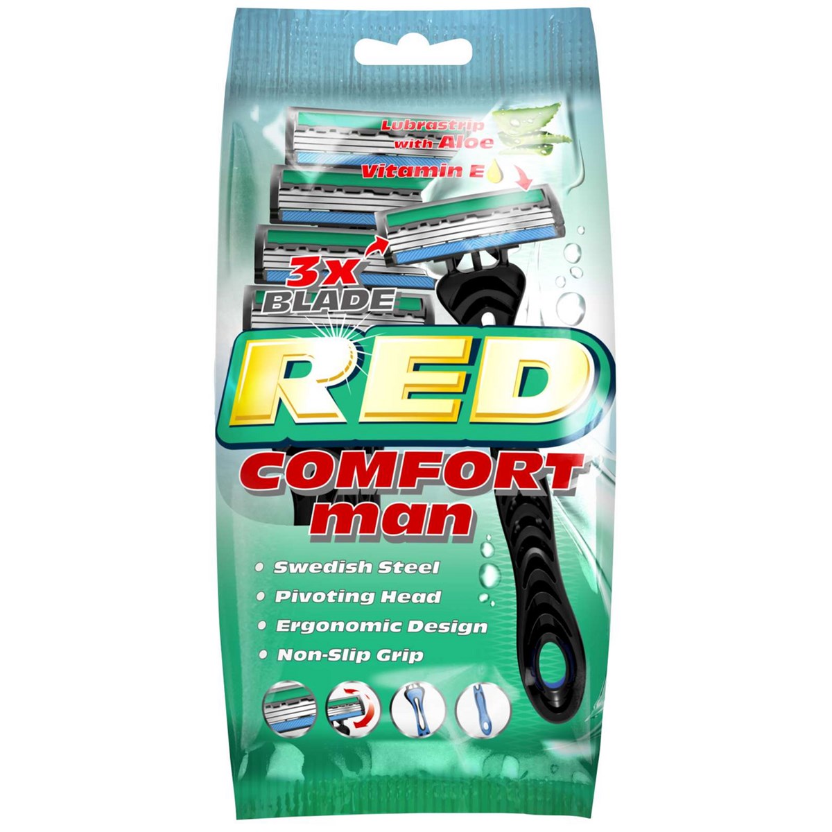 Holítka Red Comfort Man 5 ks