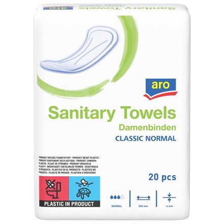 aro Ultra Normal Plus dámské vložky 20 ks