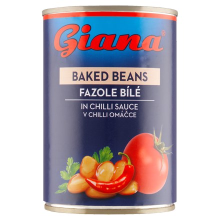 Giana Fazole v chilli omáčce 6 x 425 ml