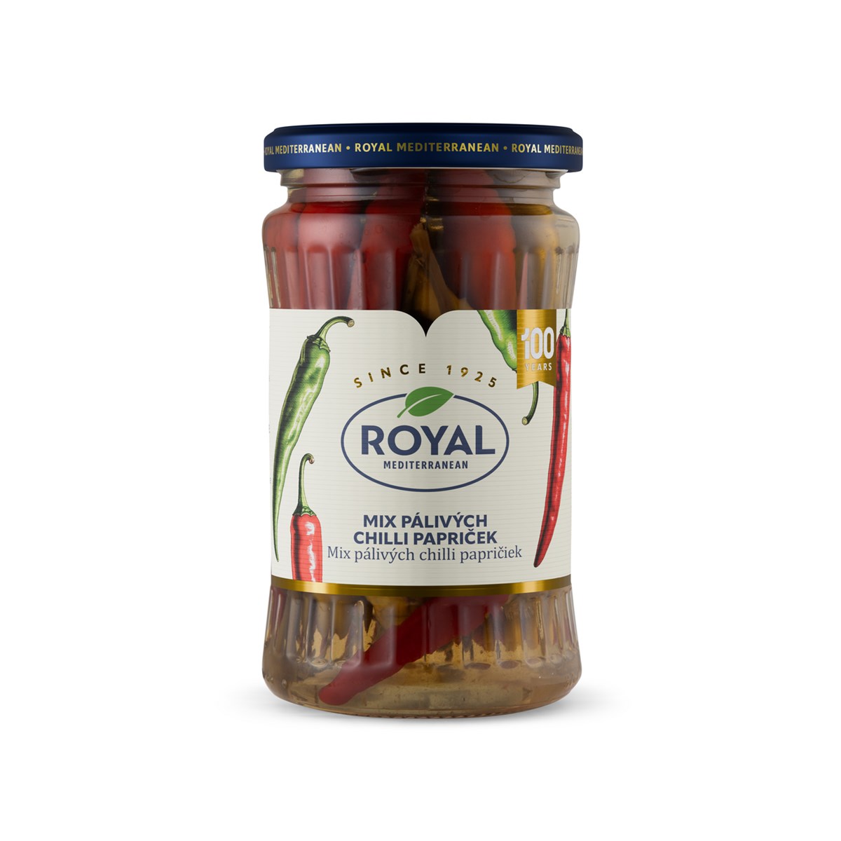 Royal mix pálivých chilli papriček 340g