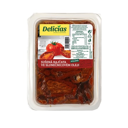 Delicias Rajčata sušená půlená 1000 g