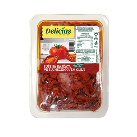 Delicias Rajčata sušená krájená 1000 g