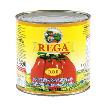 Rajčata celá loupaná D.O.P. 2,5 kg