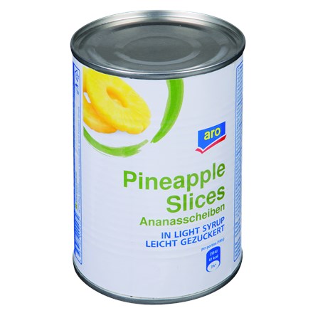 aro Ananas plátky 560 g