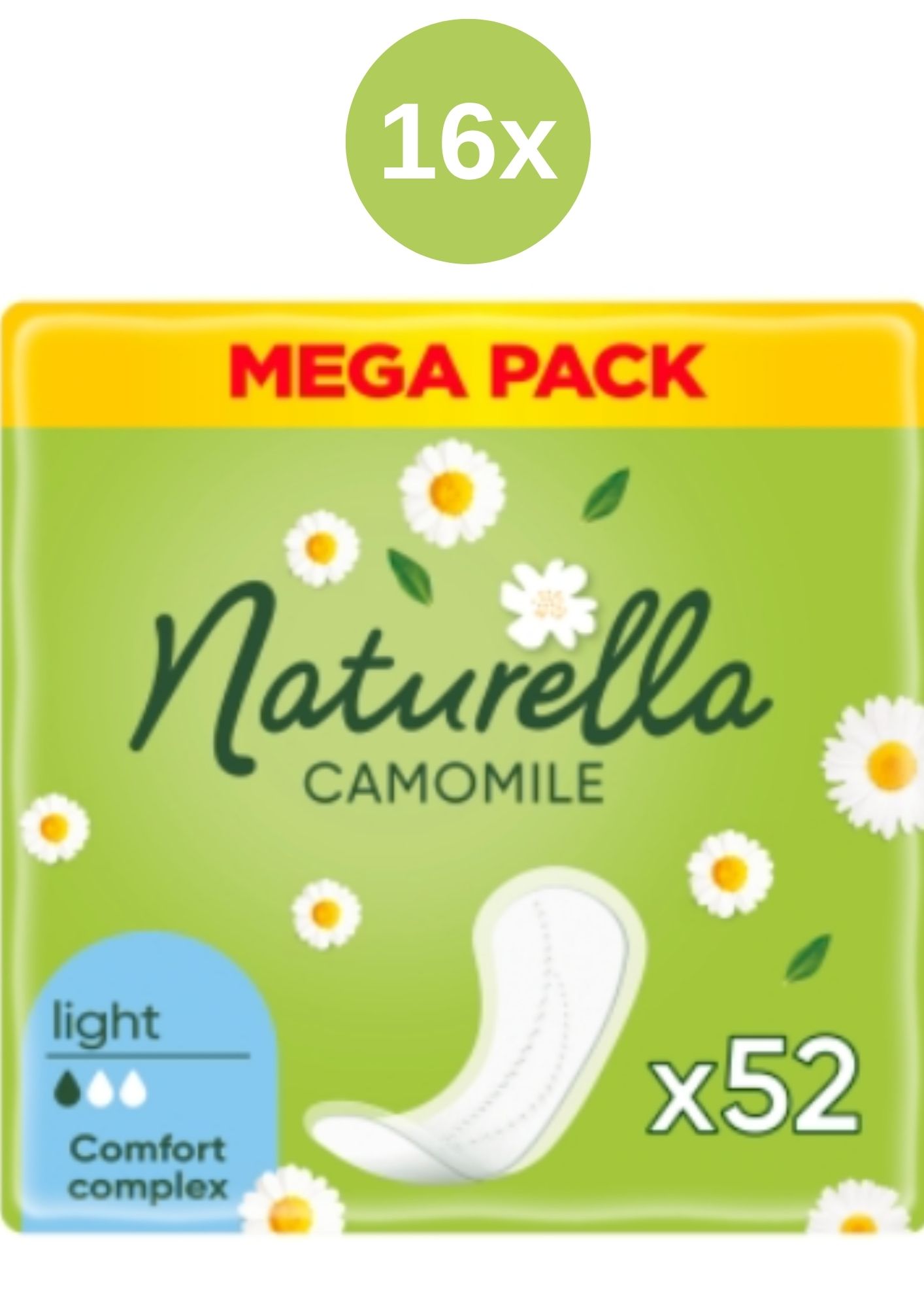Naturella intimky Cam 16x(52ks/kra) Light