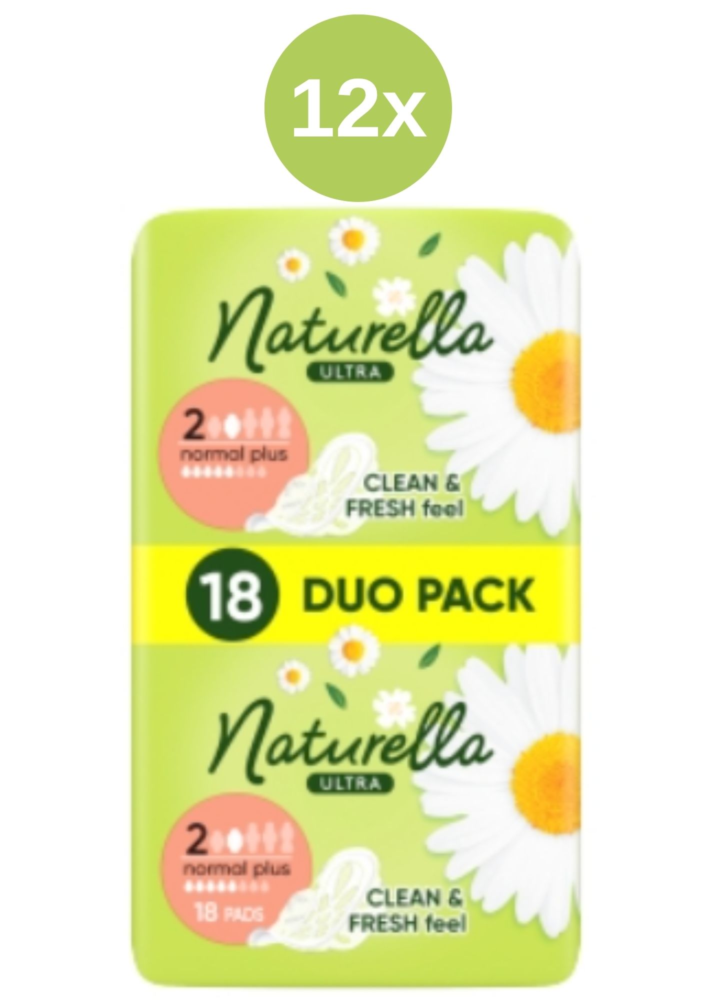 Naturella Ultra vložky 12x(18ks/fol)Normal P
