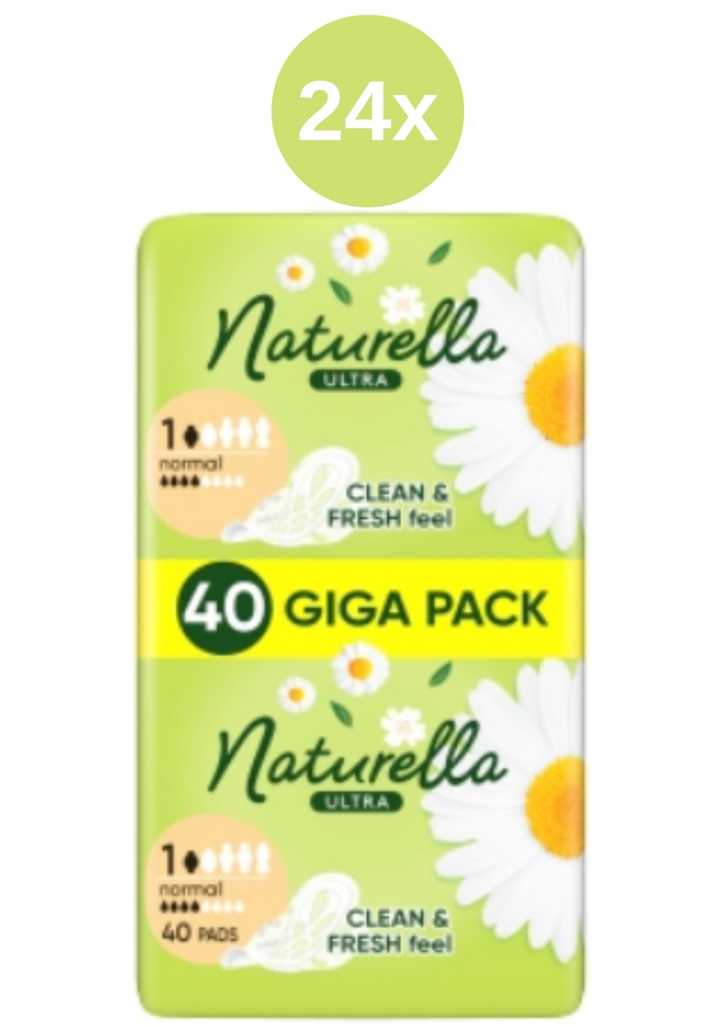 Naturella Ultra vložky 24x(40ks/fol)Normal