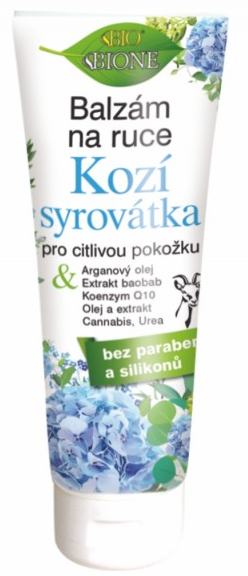 BIONE Balzám na ruce KOZÍ SYROVÁTKA 205 ml