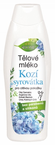 BIONE Tělové mléko KOZÍ SYROVÁTKA 500 ml