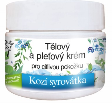 BIONE Tělový a pleťový krém KOZÍ SYROVÁTKA 260 ml