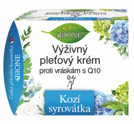 BIONE Výživný pleťový krém KOZÍ SYROVÁTKA 51 ml