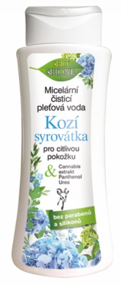 BIONE Micelární čistící pleťová voda KOZÍ SYROVÁTKA 255 ml