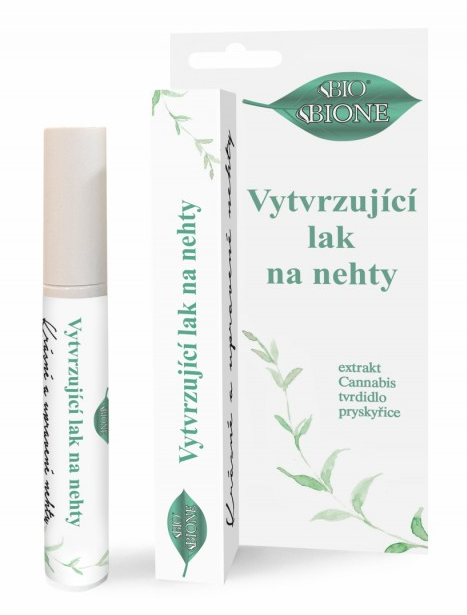 BIONE Vytvrzující lak na nehty 7 ml