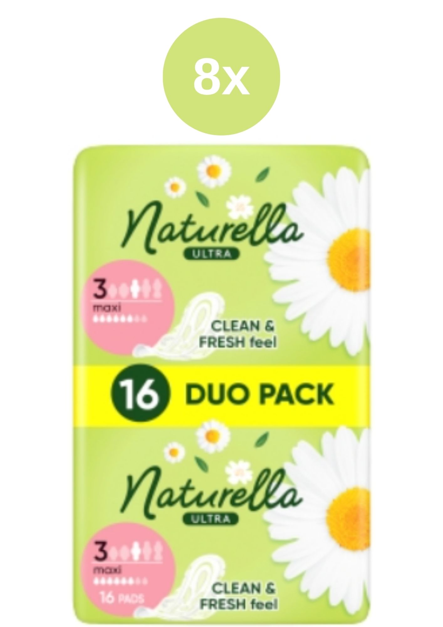 Naturella vložky 8x(16ks/fol) DouSuper