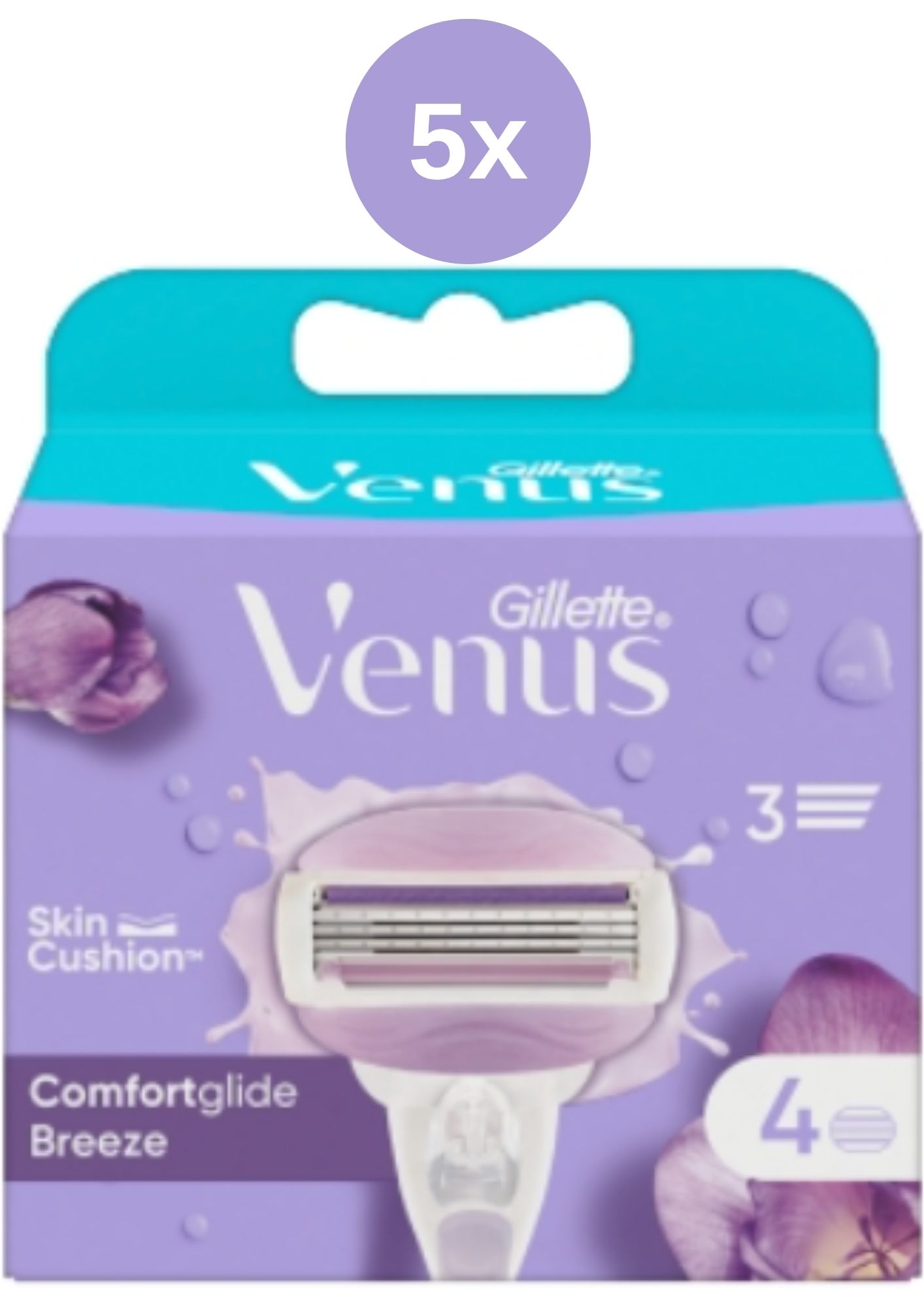 Gillette Venus ComfortGlide Breeze 5x4 ks