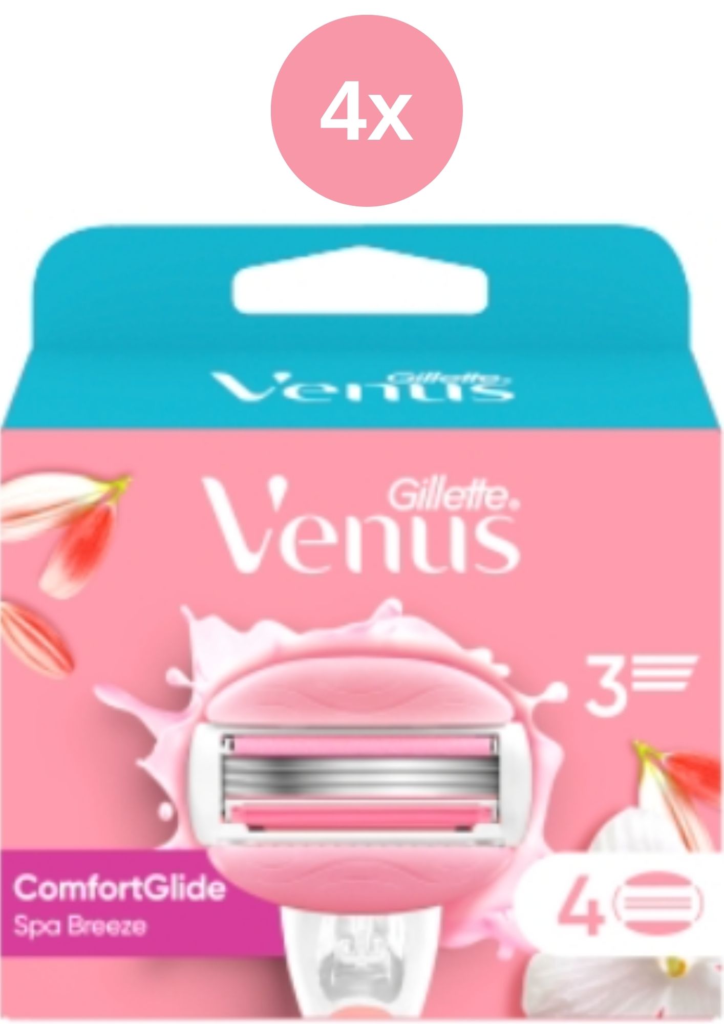 Gillete Venus NH 4x(4ks/kra)SpaBreeze