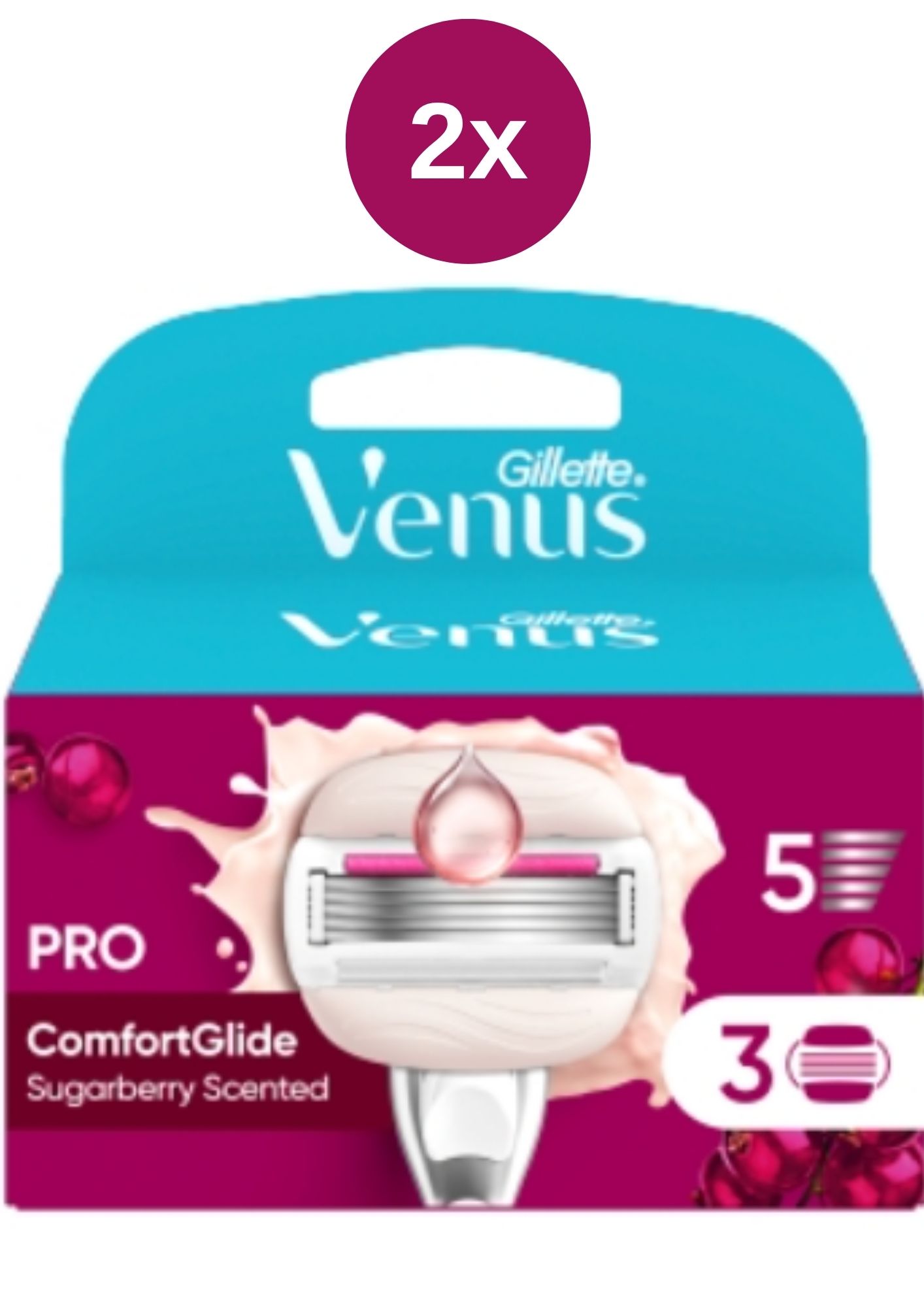 Venus hlavice 2x(3ks/bli) SugarBerry