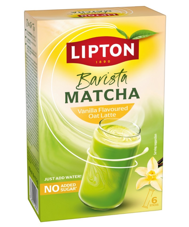 Lipton Matcha Vanilla/vanilka 6 x 11,2 g