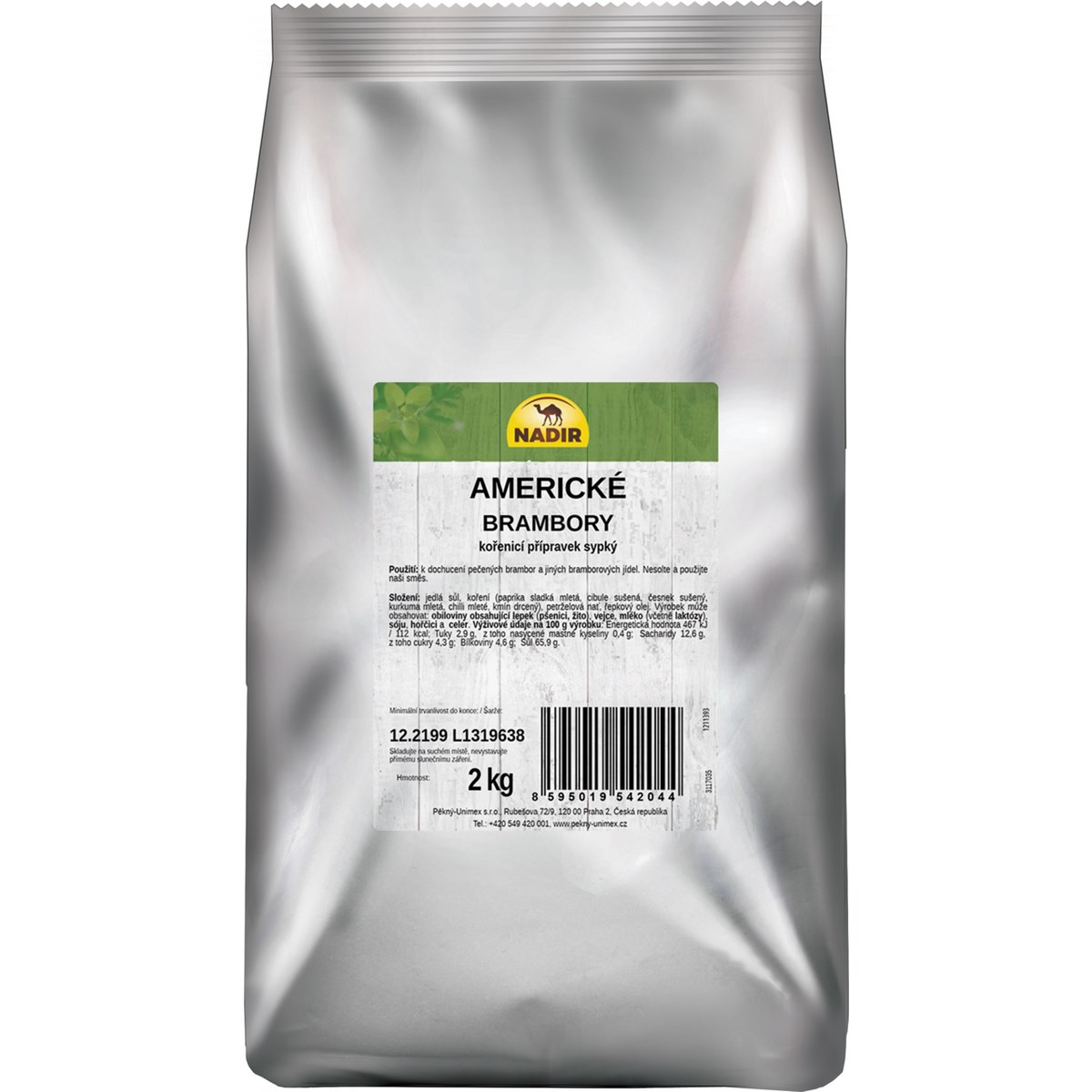 NADIR Americké brambory 2 kg
