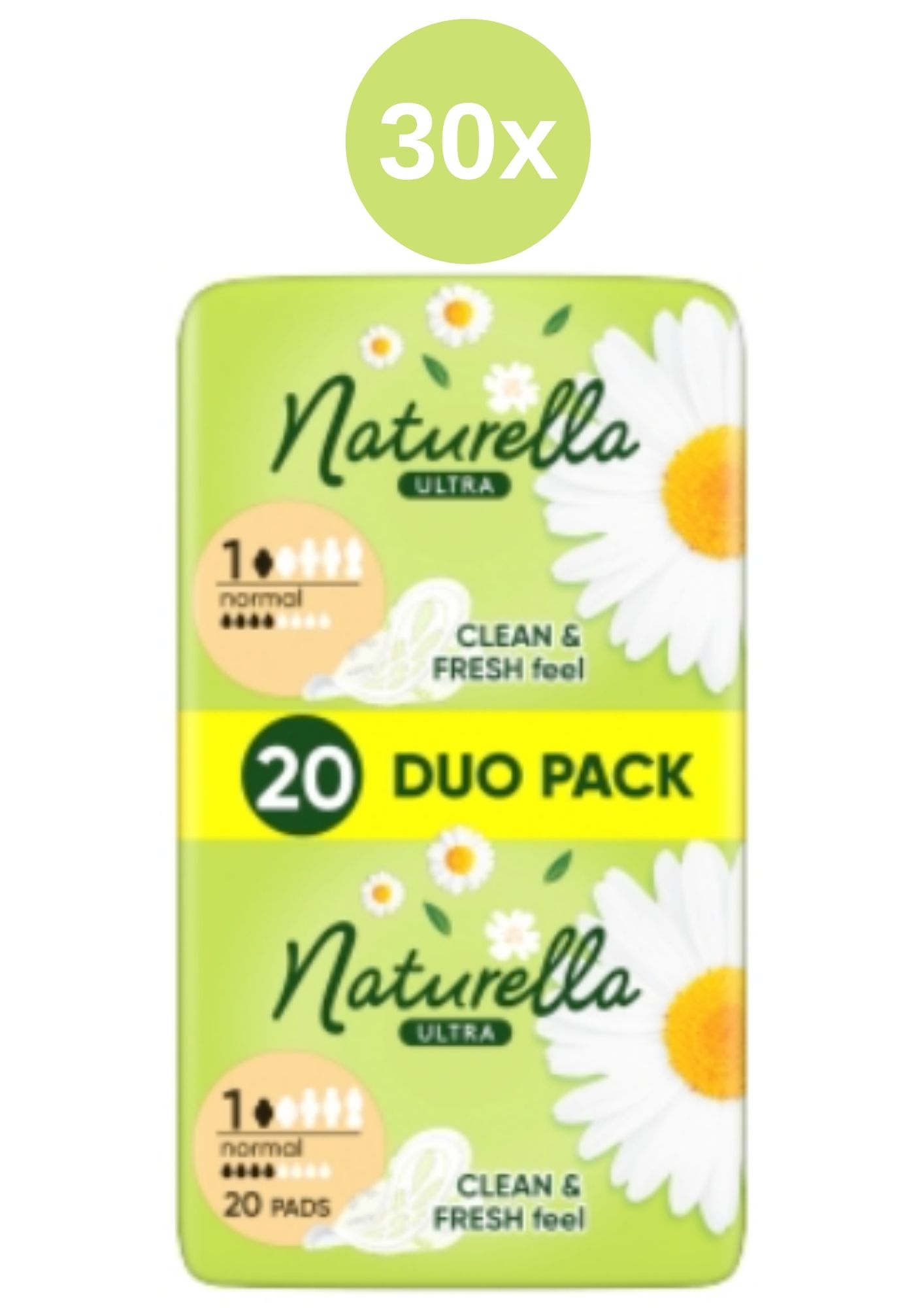 Naturella vložky 30x(20ks/bal) DuoNormal