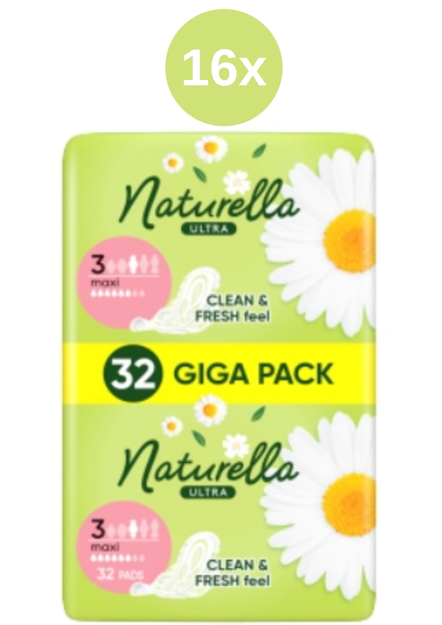 Naturella vložky 16x(32ks/fol) Ultra Maxi