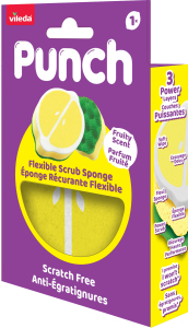 HOUBA NA NÁDOBÍ VILEDA PUNCH LEMON S VŮNÍ 1 KS