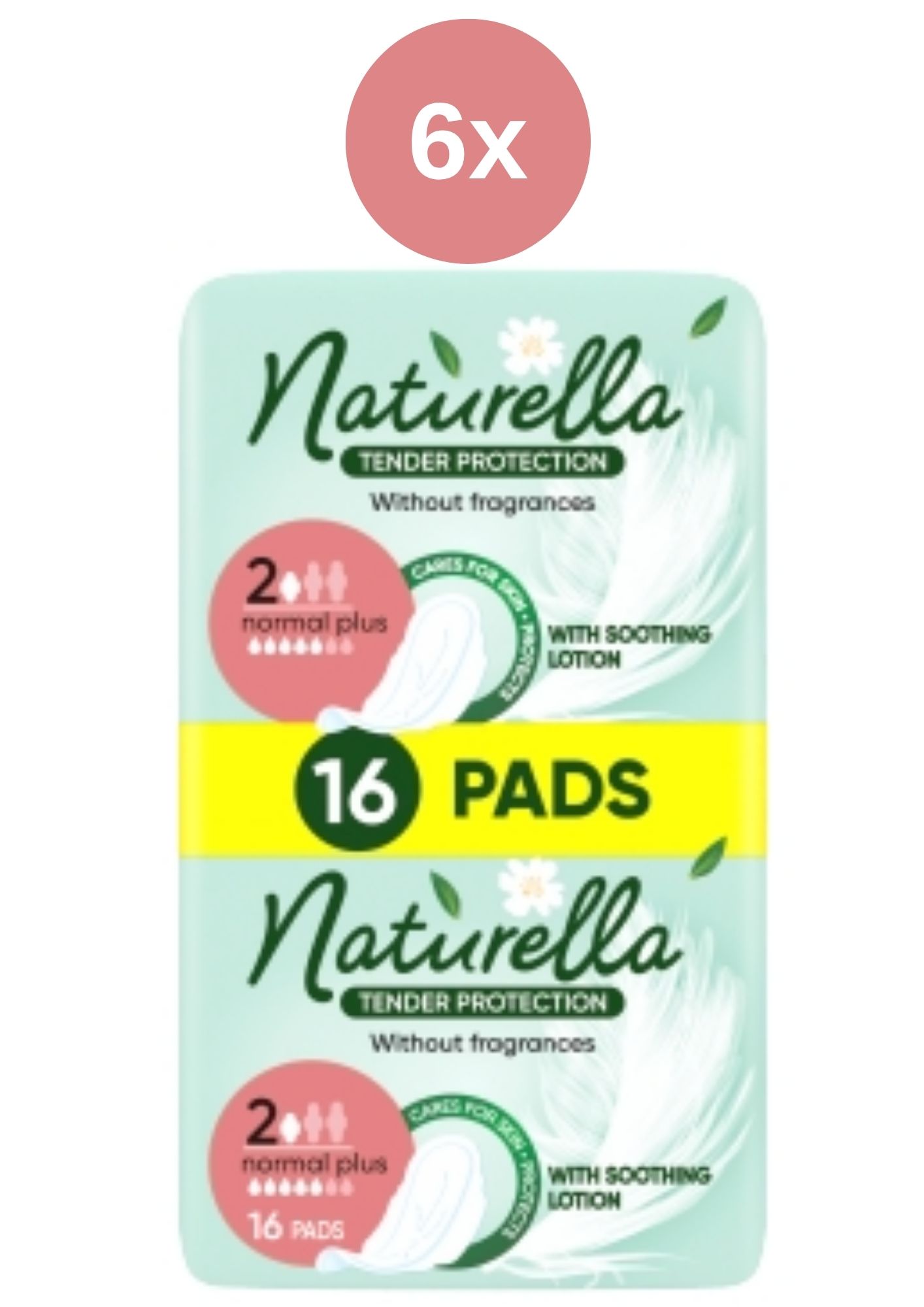 Naturella vložky Normal 6x(16ks/fol)Protect