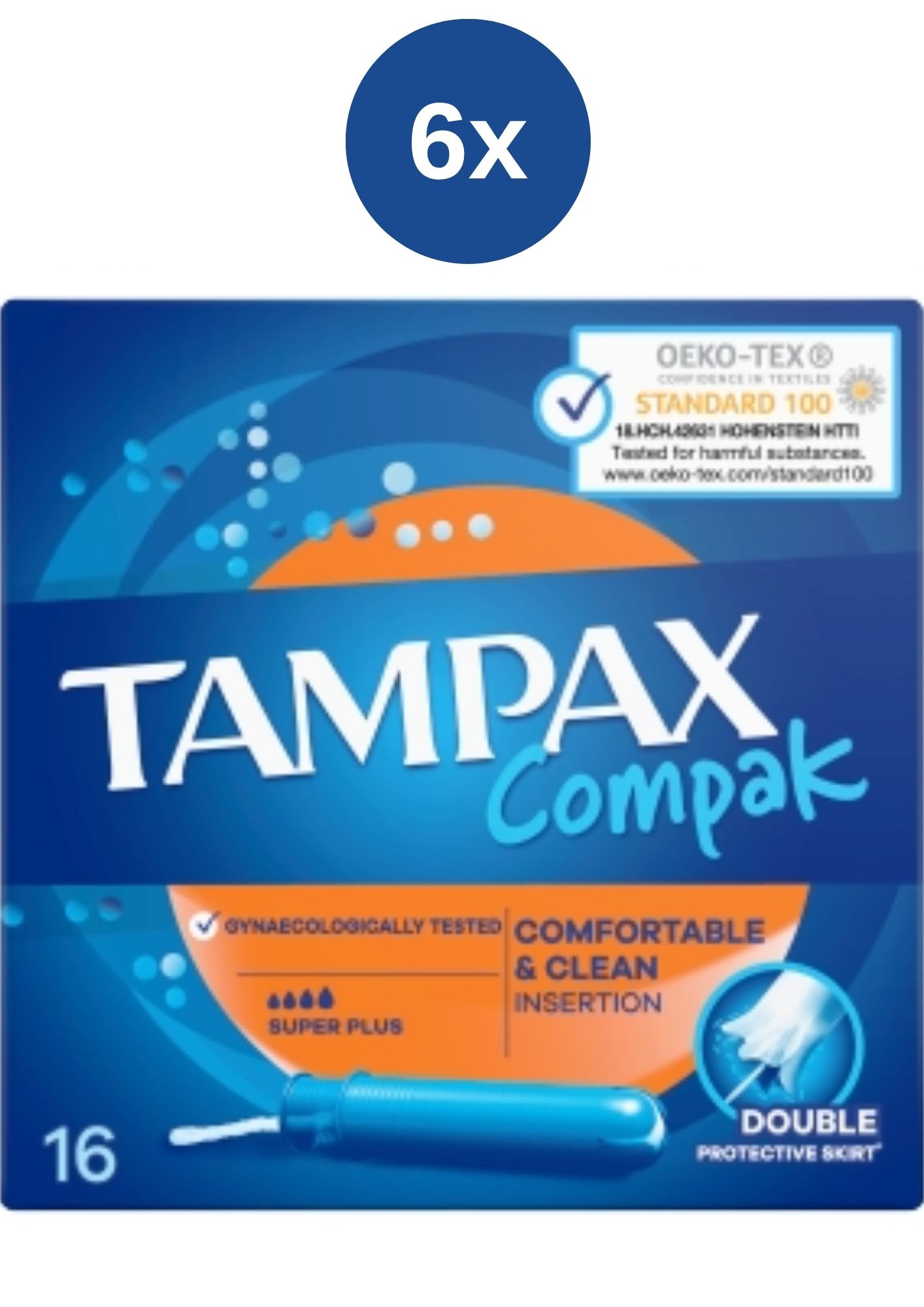 Tampax Compak 6x(16ks/kra) Super
