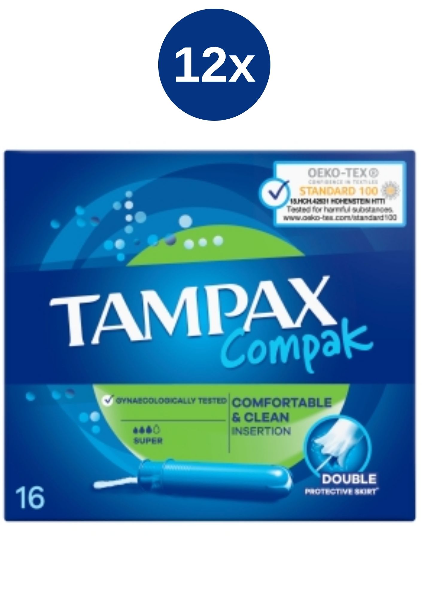 Tampax Compak 12x16ks Super