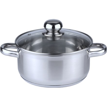 aro Kastrol s poklicí 20 cm / 2,9 l nerez 1 ks