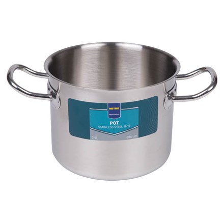 METRO PROFESSIONAL Hrnec vysoký 2,5 l 16 cm nerez 1 ks