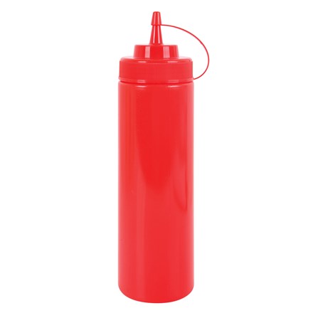 METRO PROFESSIONAL Láhev dávkovací 760 ml PE červená 4 ks