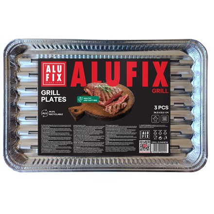 AluFix Grilovací misky 3 ks