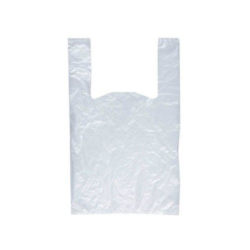 Taška 10kg bílá 30+18 x 55 cm [100 ks]