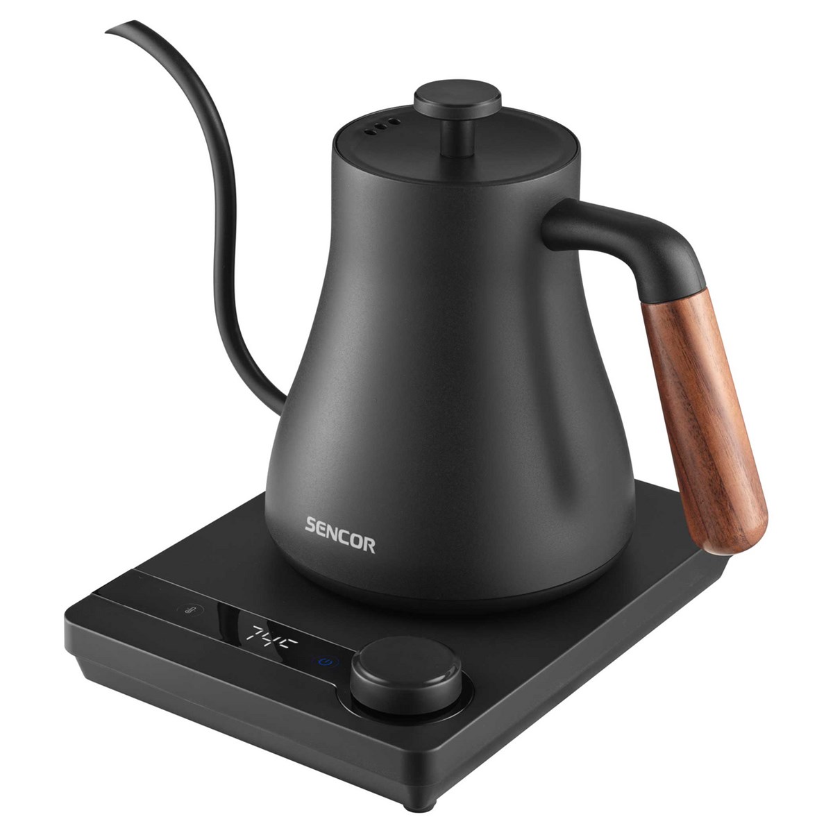 Sencor SWK 2828BK Rychlovarná konvice s nastavitelnou teplotou pro Pour Over