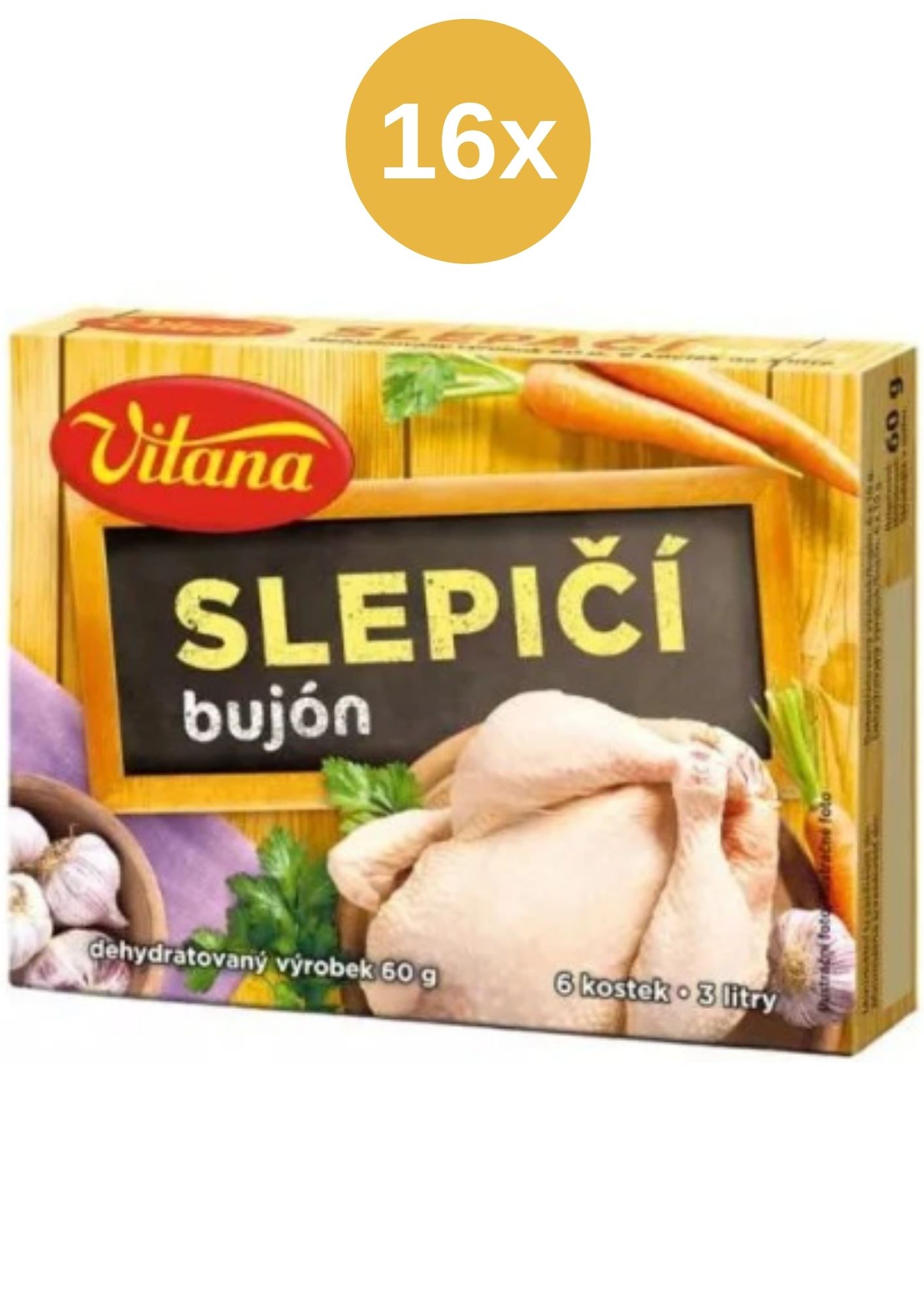 Vitana Masox slepičí 16x60g