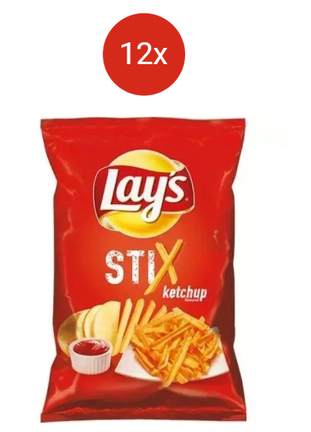 Lays stix ketchup 12x130g