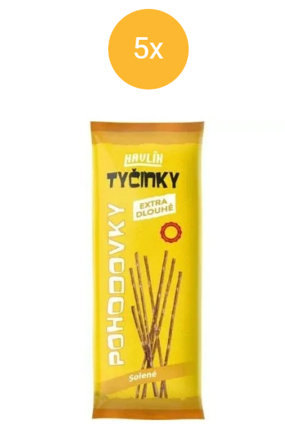 Havlík tyčinky pohodovky 5x250g