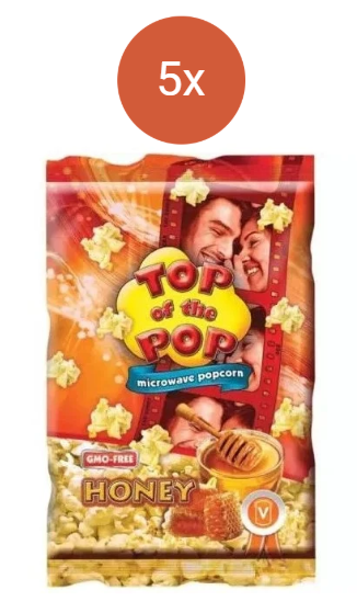 Top of The Pop popcorn med 5x100g