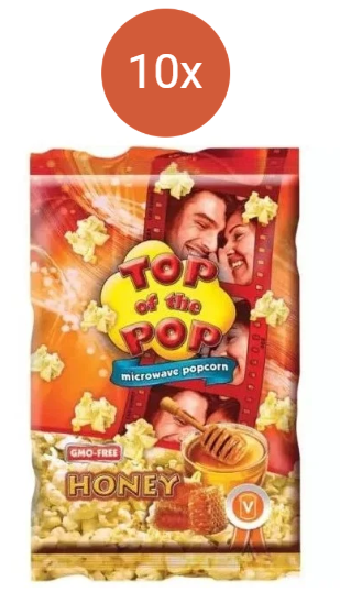 Top of The Pop popcorn med 10x100g