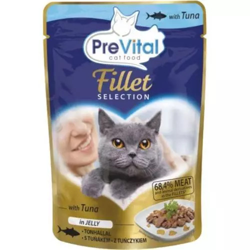 PreVital kapsička tuňák v želé 85g