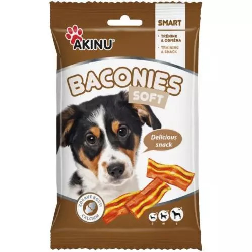 Akinu baconies pamlsky soft 85g