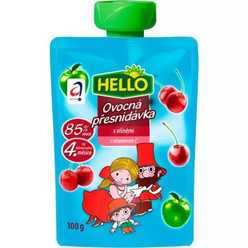 Hello ovocná svačinka višně 100g