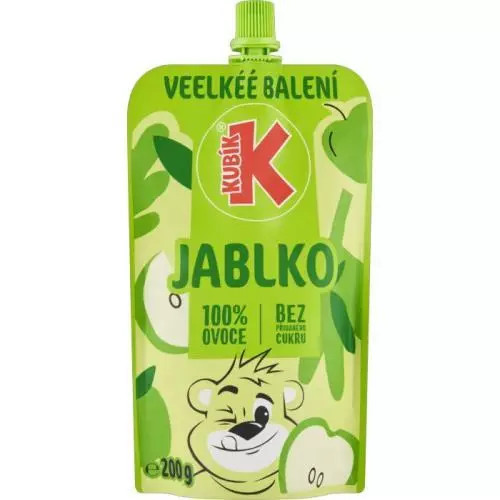Kubík ovocná kaps jablko 200g 100%
