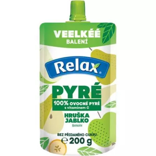 Relax pyré 100% hruškajablko 200g